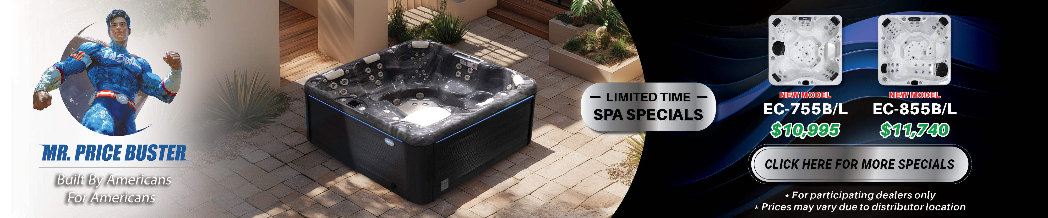 Calspas hot tub being used in a family setting - Inglewood