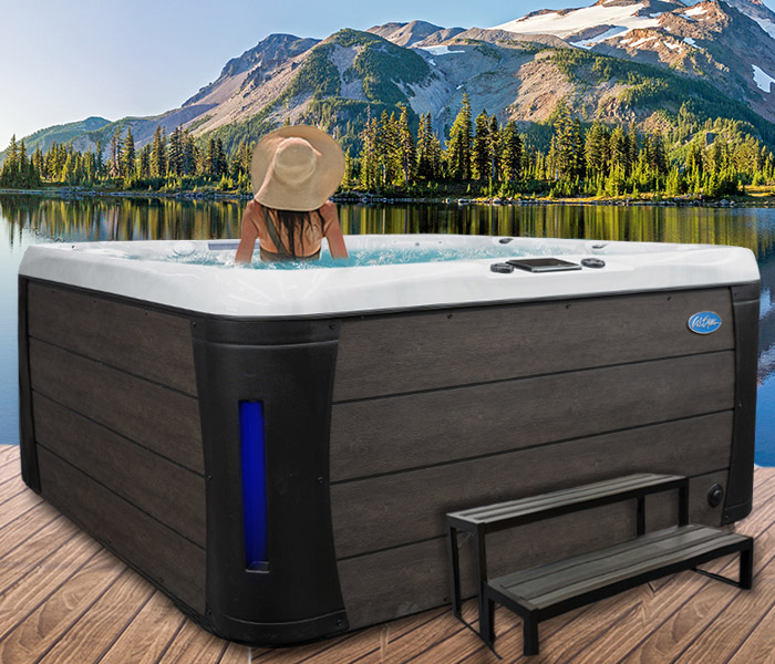 Calspas hot tub being used in a family setting - hot tubs spas for sale Inglewood