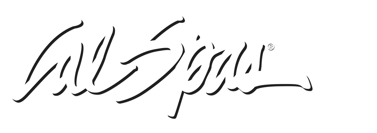 Calspas White logo hot tubs spas for sale Inglewood